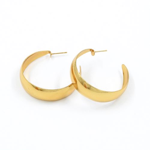 gynaikeia-skoularikia-krikoi-xrysoi-atsali stainless steel jewelry earring golden