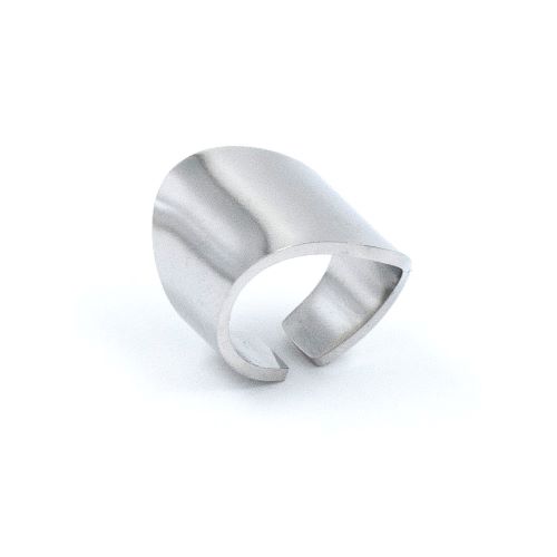 gynaikeio-daxtlidi-asimi-atsali-me-monterno-sxedio-wave ring silver stainless steel jewelry