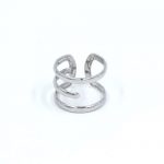 gynaikeio-daxtlidi-asimi-atsali-me-monterno-sxedio ring silver stainless steel jewelry