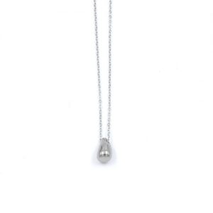 gynaikeio-kolie-se-asimi-xroma-me-monterno-sxedio silver jewelry stainless steel necklace